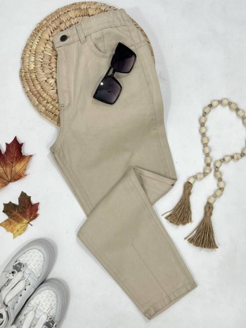 شلوار کتان مام استایل زنانه کد 70400