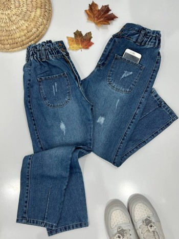 شلوار جین مام استایل زنانه کد 70450