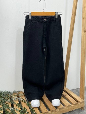 شلوار کتان بگ بچگانه کد 70423