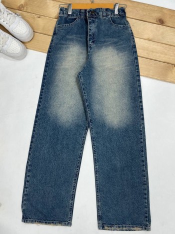 شلوار جین نیم بگ زنانه کد 70505