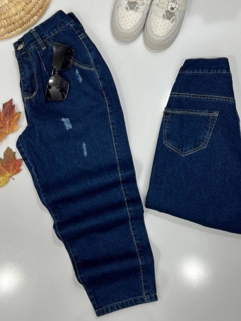 شلوار جین مام استایل زنانه کد 70453