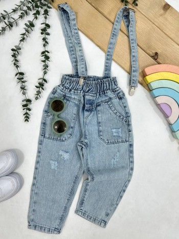 شلوار پیش بندی نقلی کد 70417