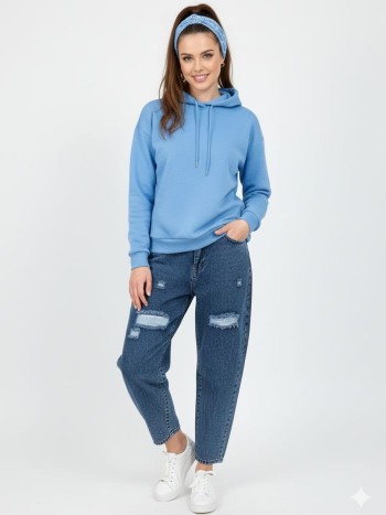 شلوار  جین مام استایل زنانه کد 70520