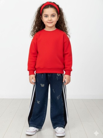 شلوار جین بچگانه کد 70543