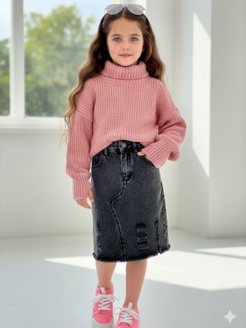 دامن جین کد 70542