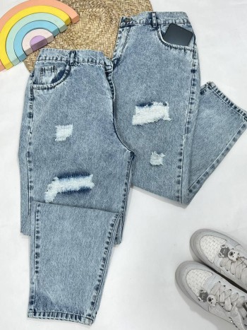 شلوار  جین مام استایل زنانه کد 70516