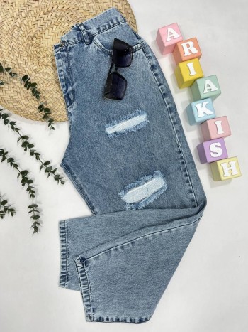 شلوار  جین مام استایل زنانه کد 70518