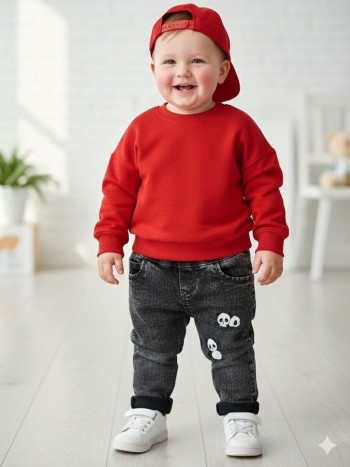 شلوار جین نقلی کد 70558