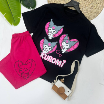 ست تیشرت و شلوارک کد 2086