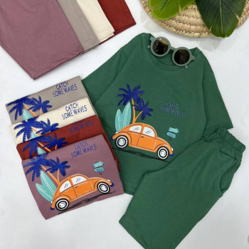 ست تیشرت و شلوارک کد 1002