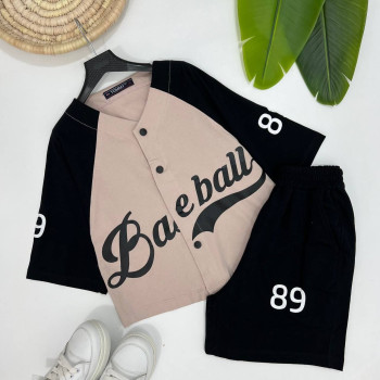 ست پیراهن و شلوارک کد:1049