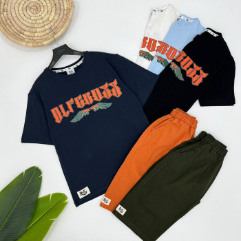 ست تیشرت و شلوارک کد 10701