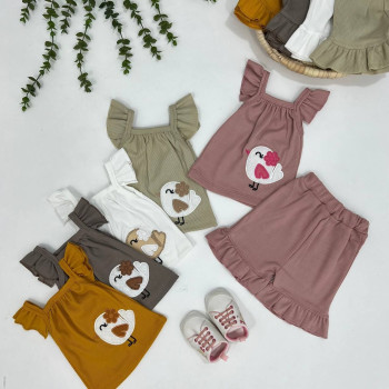 ست تاپ و شورتک کد 20183