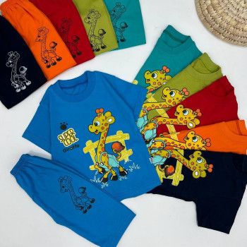 تیشرت و شلوارک کد 1020