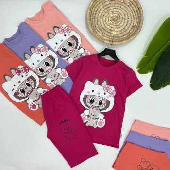 تیشرت و شلوارک کد 2057