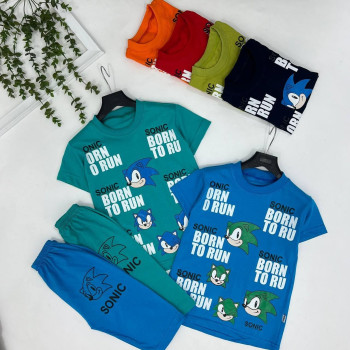 ست تیشرت و شلوارک کد 1057