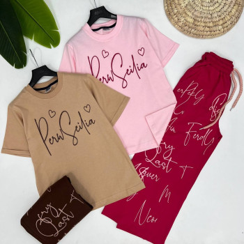 ست تیشرت و شلوار کد 20218