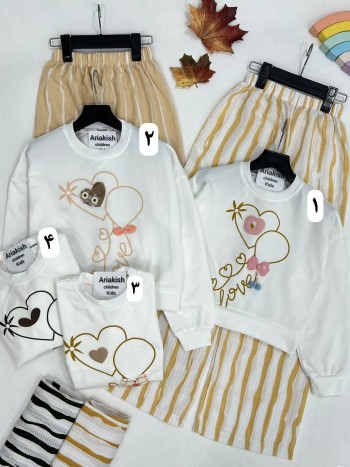 ست کراپ و شلوار کد 20329