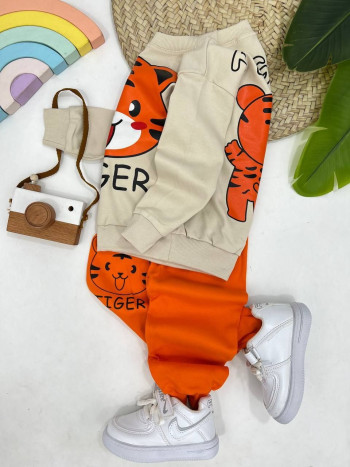 ست بلوز وشلوار ببر کد:10136