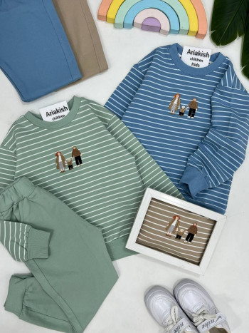 ست بلوز و شلوار کد3085