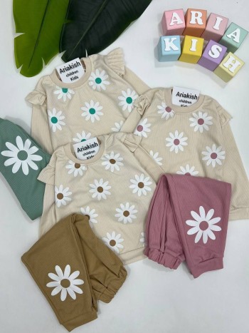 ست بلوز و شلوار دخترانه کد 20315